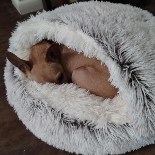 🐾 The SNUGGLES Cove - The Ultimate 2-in-1 Winter Pet Bed!