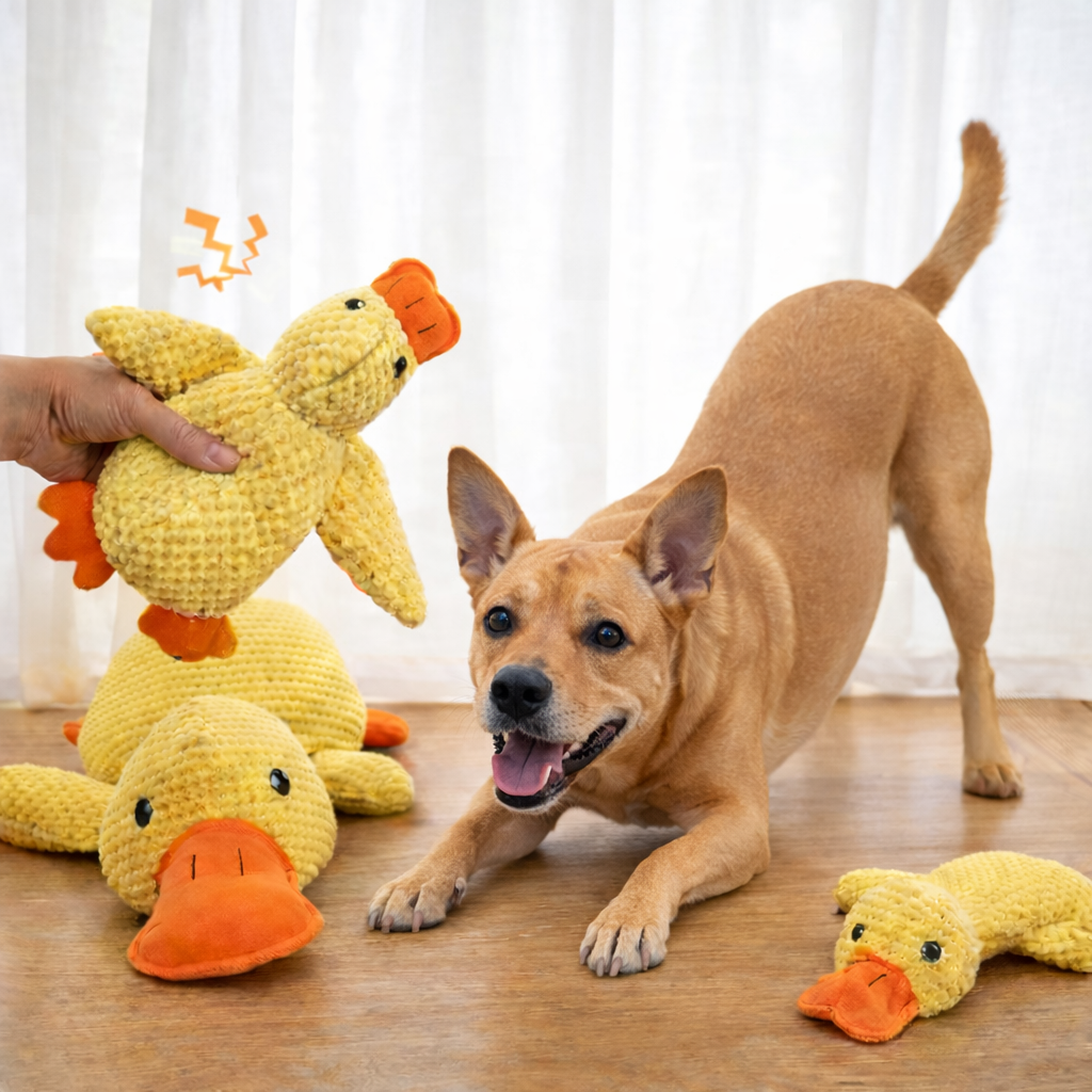 Mr Quack - The World's Best Calming Dog Toy!