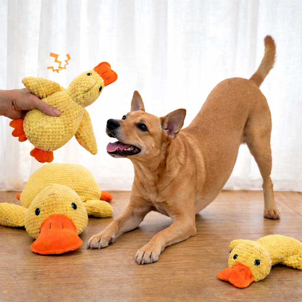 Mr Quack - The World's Best Calming Dog Toy!