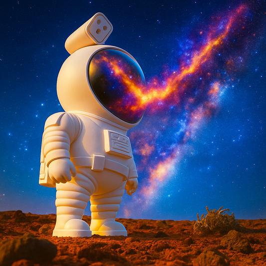 The Astronaut - GALAXY Projector!