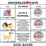 🐾 The SNUGGLES Cove – The Ultimate 2-in-1 Pet Bed for a Warmer, Calmer Winter!