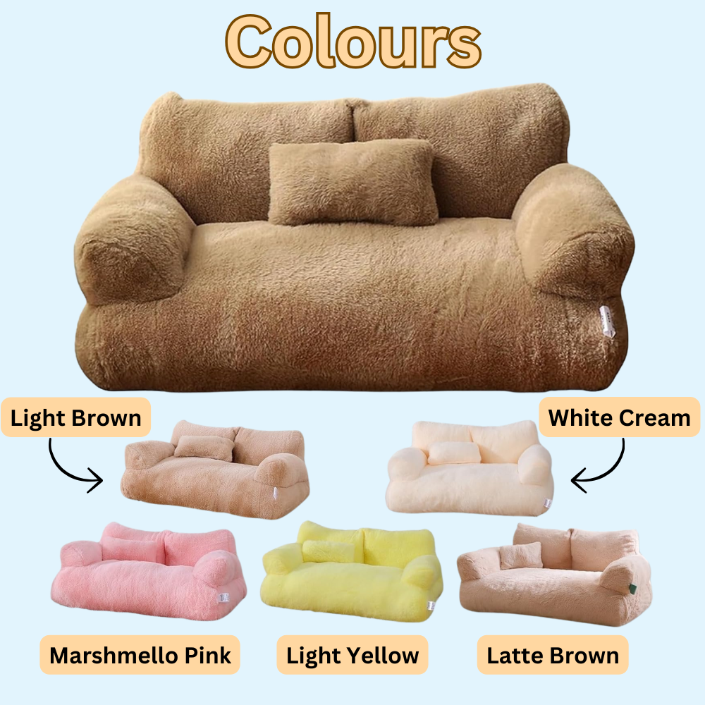 🐾 WooF - Pet Sofa "Premium Plush" Bed