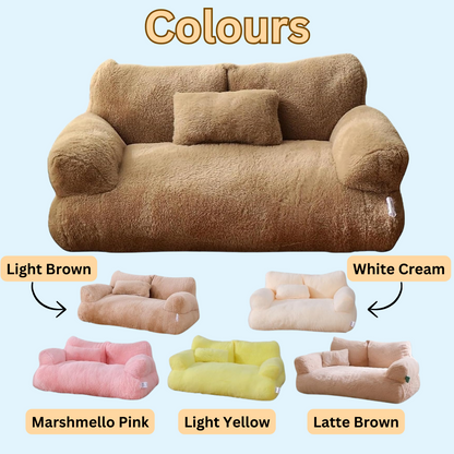 🐾 WooF - Pet Sofa "Premium Plush" Bed