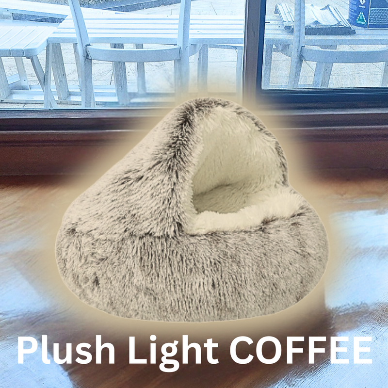 🐾 The SNUGGLES Cove – The Ultimate 2-in-1 Pet Bed for a Warmer, Calmer Winter!