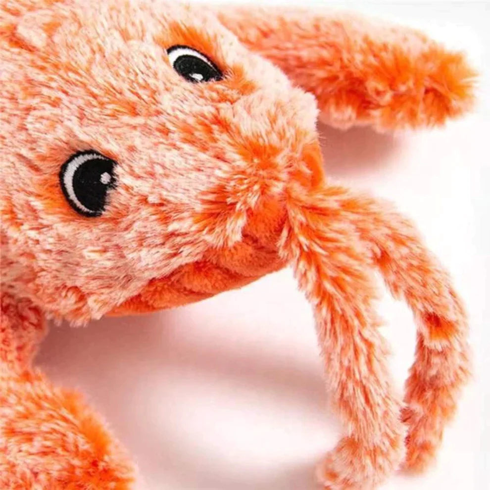 WooF - (USB) Wiggling Lobster Dog Chew Toy