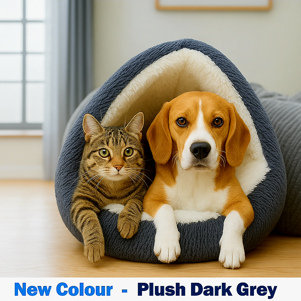 🐾 The SNUGGLES Cove - The Ultimate 2-in-1 Winter Pet Bed!