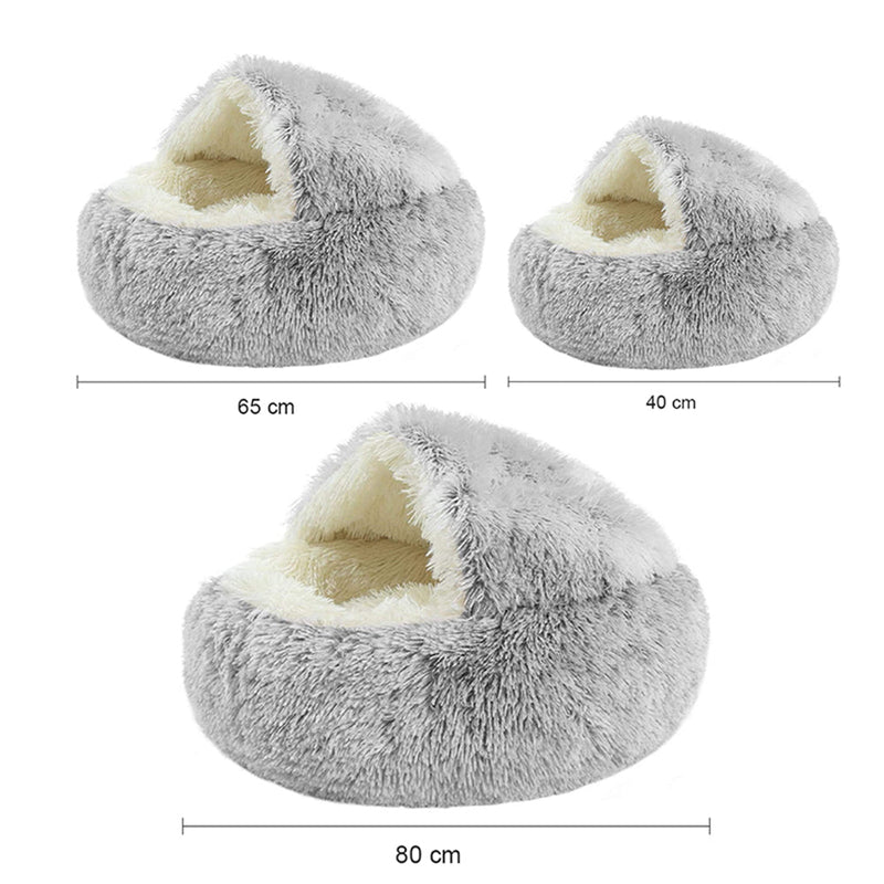 🐾 The SNUGGLES Cove – The Ultimate 2-in-1 Pet Bed for a Warmer, Calmer Winter!