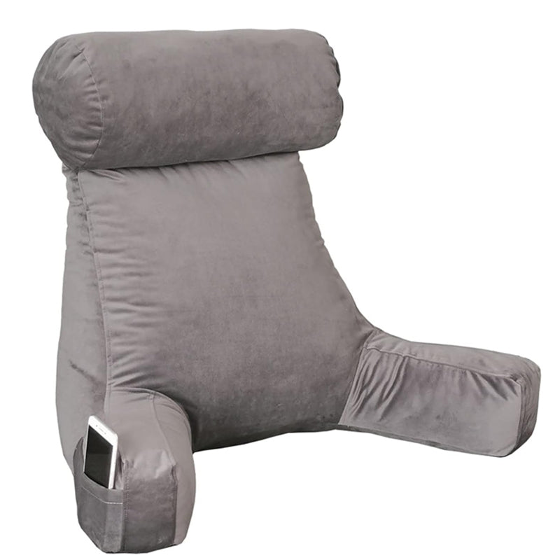 Therapeutic Reading Pillow Lumbar Support Cushion with Shredded Memory Foam_1