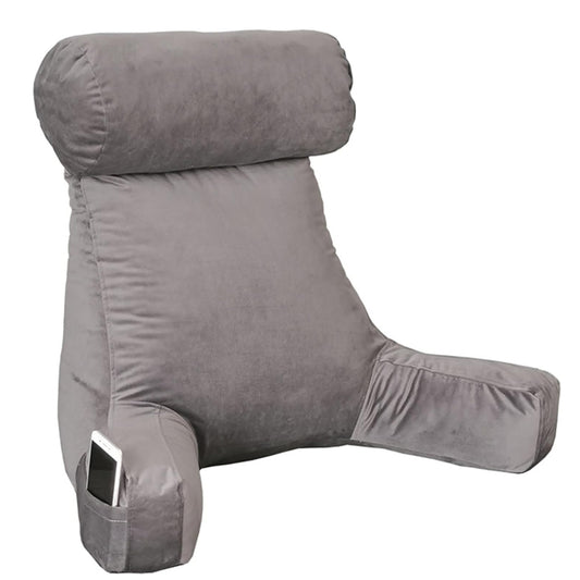 Therapeutic Reading Pillow Lumbar Support Cushion with Shredded Memory Foam_1