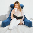 Therapeutic Reading Pillow Lumbar Support Cushion with Shredded Memory Foam_5